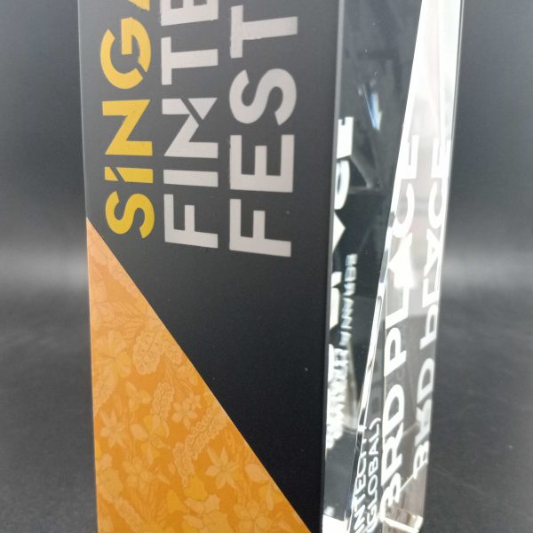 Singapore Fintech Festival Trophies