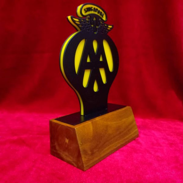 AAS logo trophy