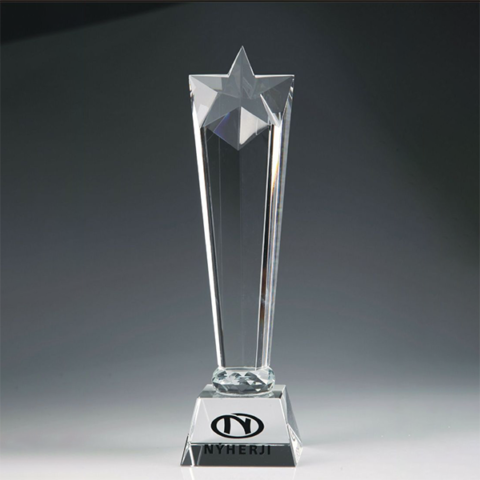 Draco star crystal trophy - CORE MODUS PTE LTD